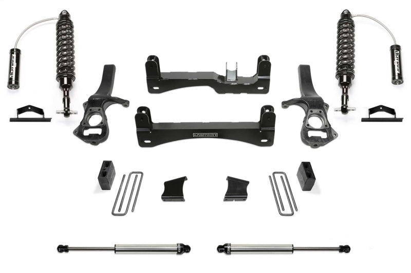 Fabtech K1151DL 2019 GM C1500 P/U 6in Perf Sys w/Dl 2.5 Resi & 2.25