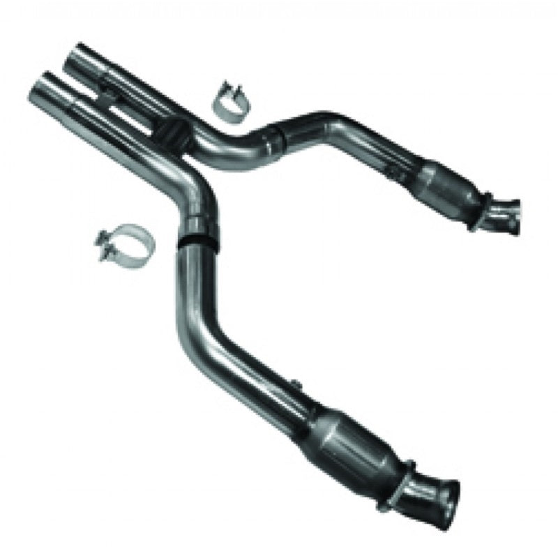 Kooks Headers 11413500 Kooks 11-14 Ford Mustang GT 5.0L 4V 3in x 2 3/4in OEM Cat H Pipe Kooks HDR Req