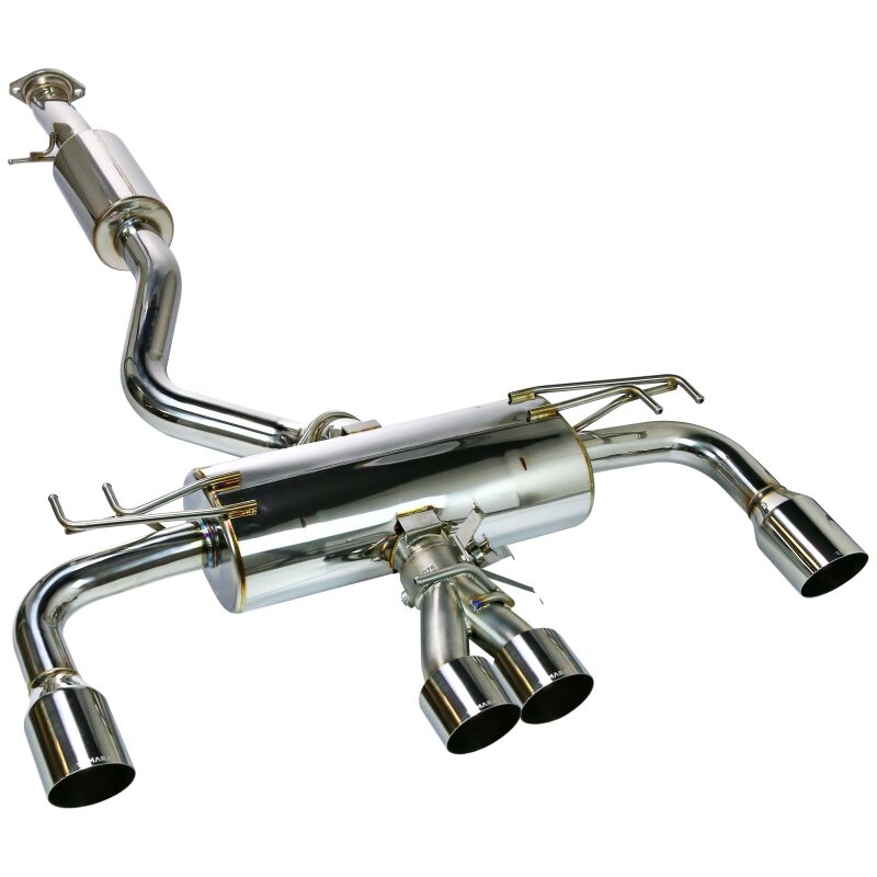 Remark RK-C4076T-05 2023+ Toyota GR Corolla Elite Spec Quad Tip Catback Exhaust