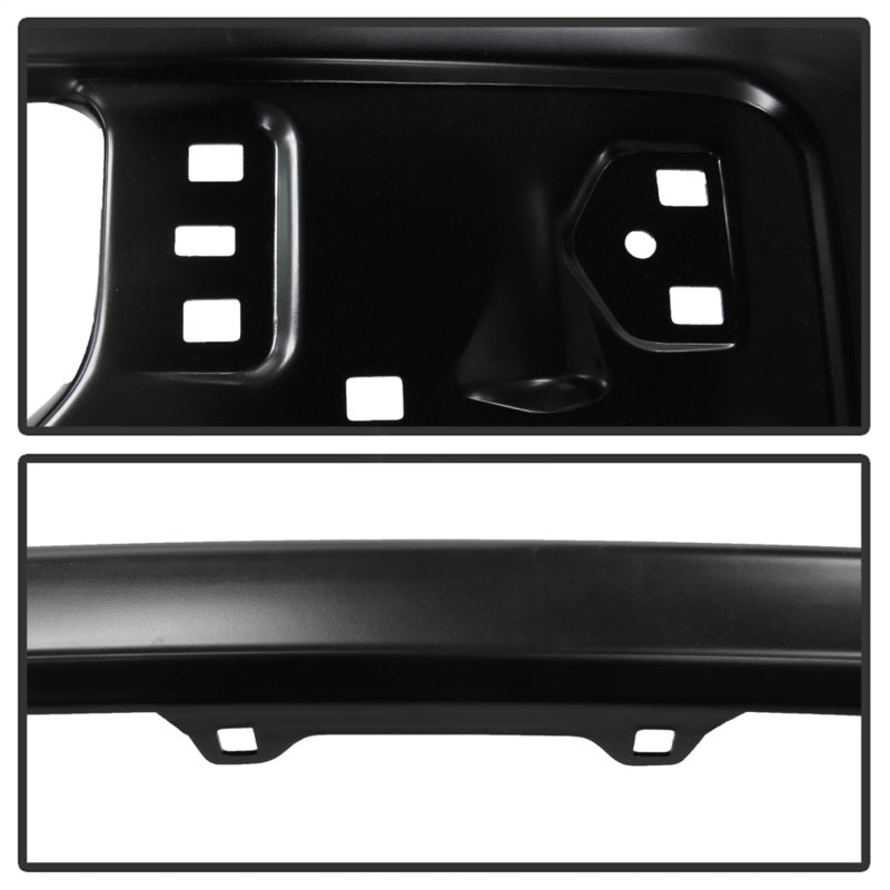 SPYDER 9948459 Spyder Ford F150 09-14 w/Fog Light Hole Front Bumper - Black (OEM # 9L3Z17757DPTM)