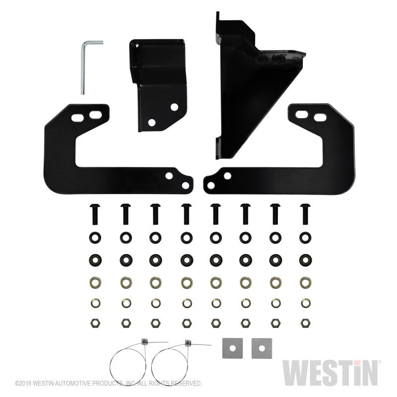 Westin 57-3945 17-19 Ford F-250/350 w/ Front Camera HDX Grille Guard - Black
