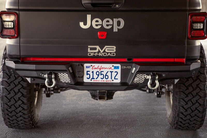 DV8 Offroad RBGL-06 20-23 Jeep Gladiator JT MTO Series Rear Bumper