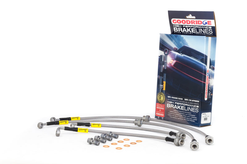 Goodridge 22124 02 Nissan Altima 3.5L V6 Brake Lines