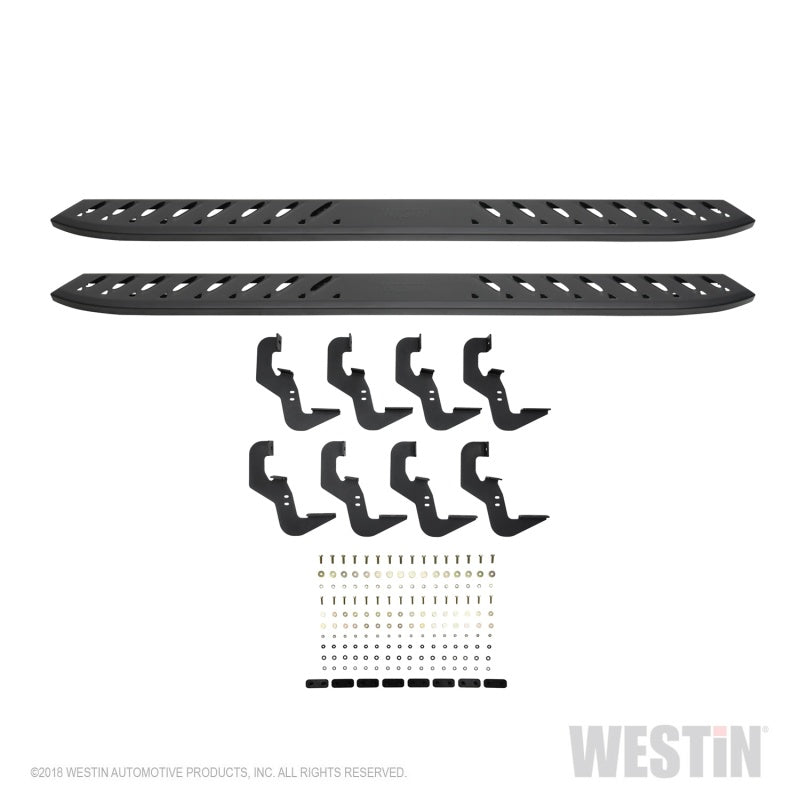 Westin 28-81275 2019 Chevrolet Silverado/Sierra 1500 Crew Cab Thrasher Running Boards - Textured Black