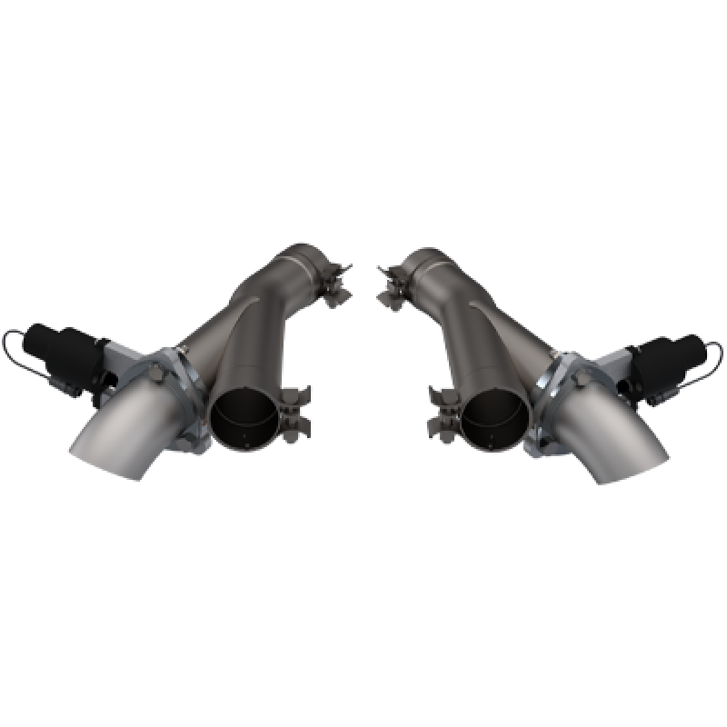 QTP 527112 2012-2022 Jeep Grand Cherokee SRT Trackhawk Dodge Durango SRT Aggressor Cutout Pipes