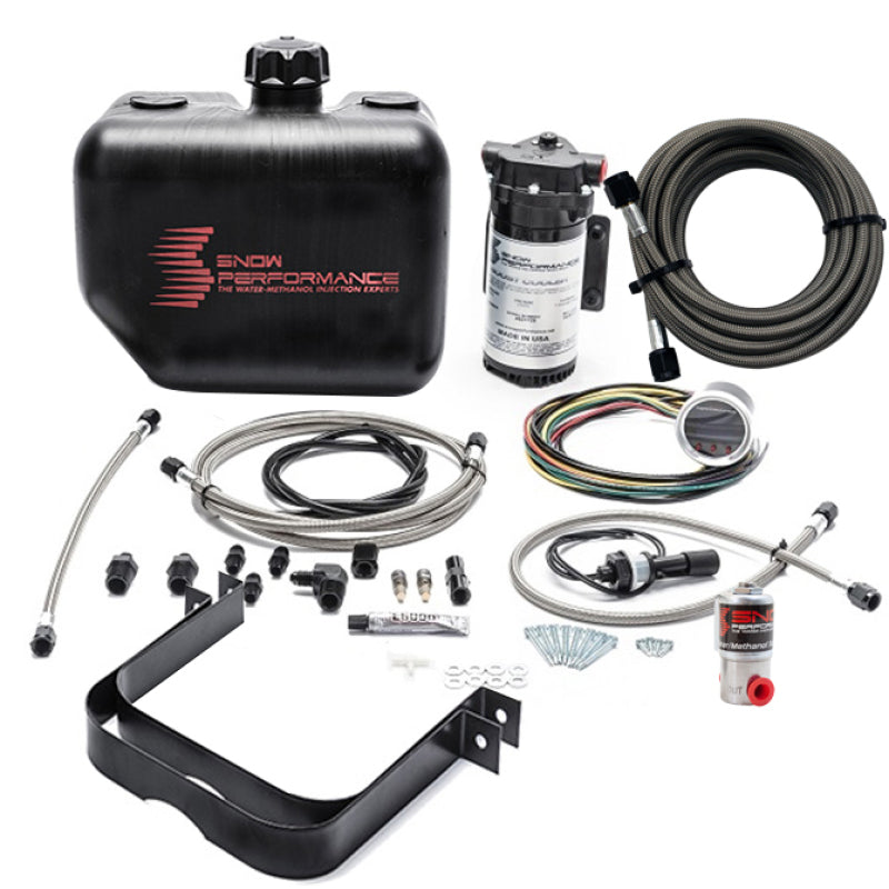 Snow Performance SNO-211-BRD 2.5 Boost Cooler Water Methanol Injection Kit w/ SS Brd Line & 4AN Fittings