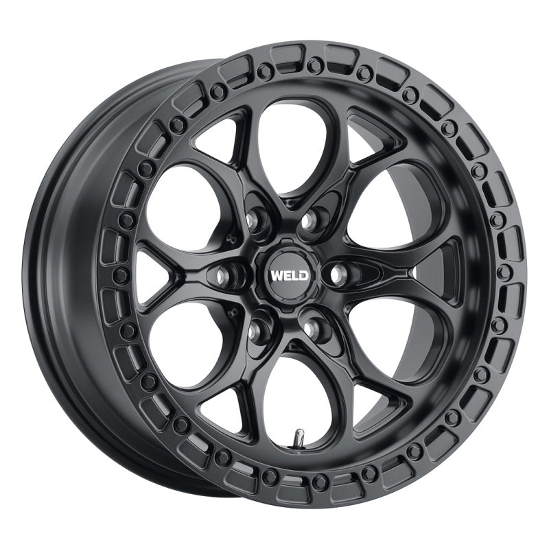 Weld W10809084500 Off-Road Ledge Six W108 20x9 / 6x139.7 BP / 5 In BS Satin Black Wheel