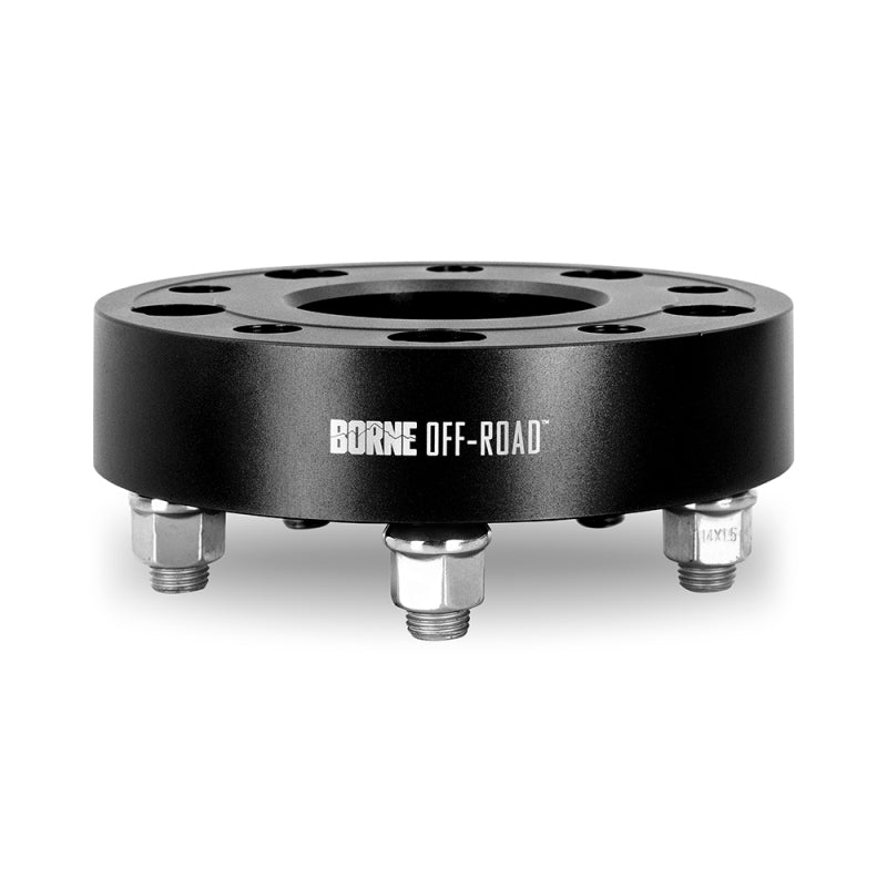 Mishimoto BNWS-003-450BK Borne Off-Road Wheel Spacers - 5x127 - 71.6 - 45mm - M14 - Black