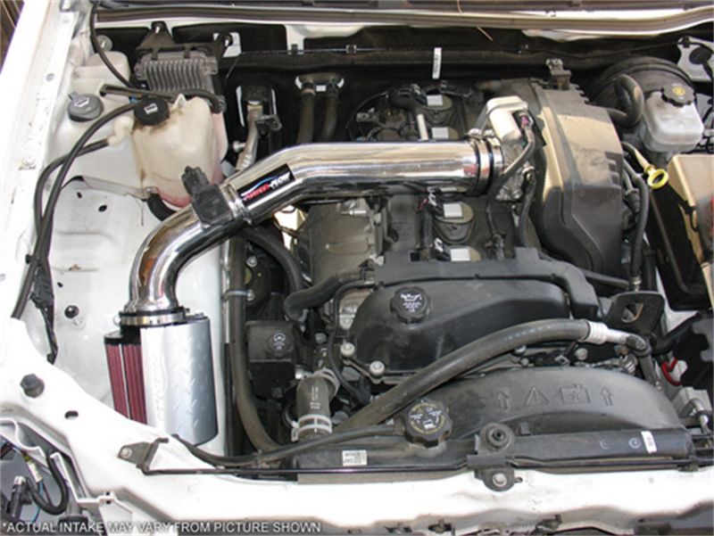 Injen PF7022P 04-06 Colorado / Canyon 3.5L 5 Cyl. (incl. Diamond plate heat shield) Polished Power-Flow Air
