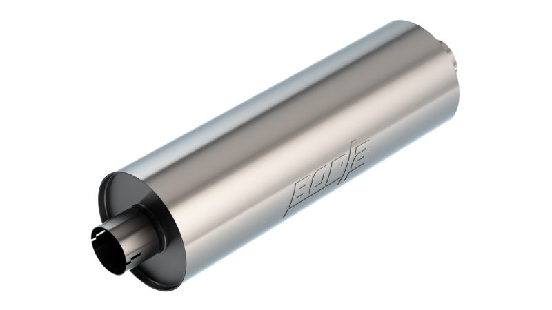 Borla 401662 Specialty Muffler 3in Center In/Out 7.75in Dia. 24in Body 29in OAL Touring Notched
