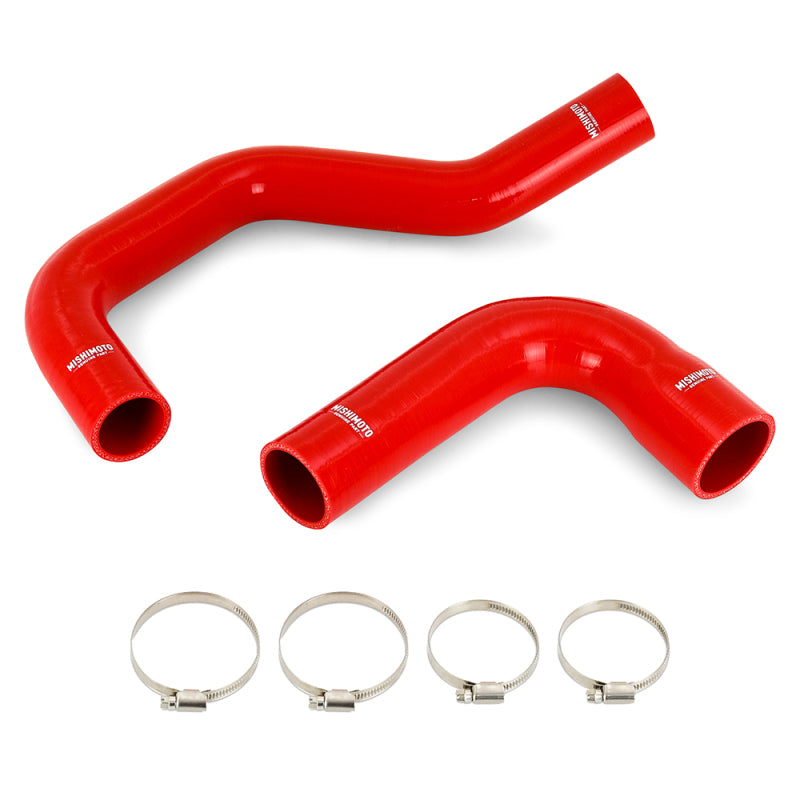 Mishimoto MMHOSE-RAM-91RD 1991-1993 Dodge 5.9L Cummins Silicone Coolant Hose Kit Red