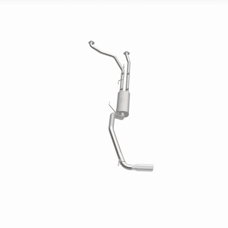 Magnaflow 19421 MagnaFlow CatBack 07-15 Nissan Titan V8 LGAS/LFLEX Single MF Polished Stainless Exhaust