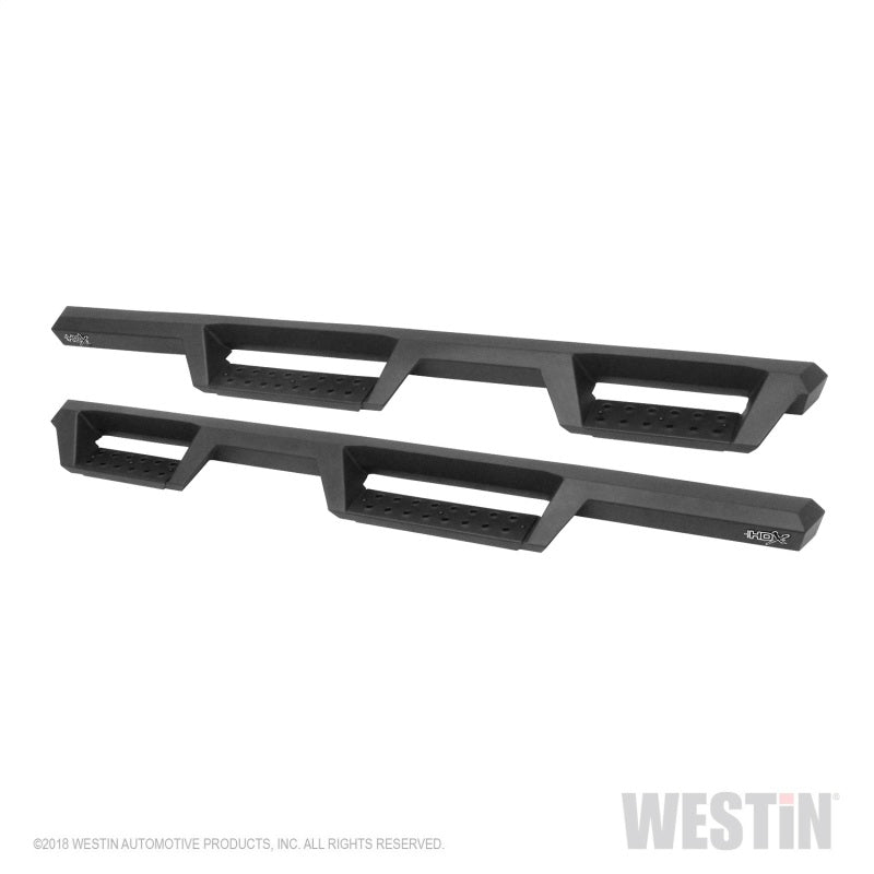 Westin 56-14065 18-20 Jeep Wrangler JL Unlimited 4DR HDX Drop Nerf Step Bars - Textured Black