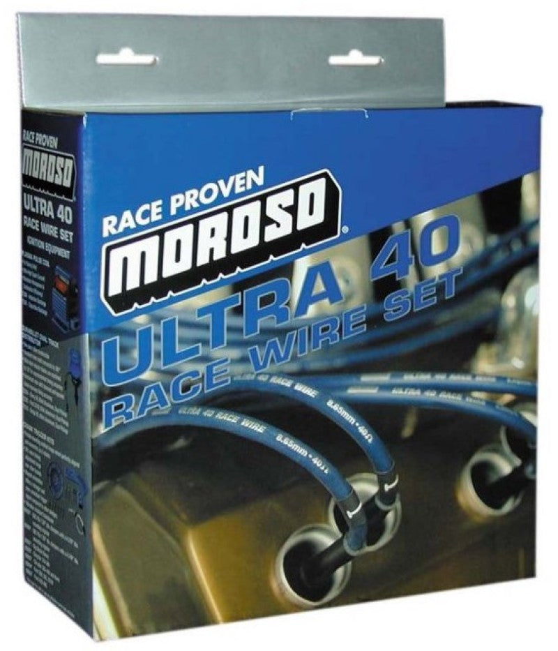 Moroso MOR73676 Ultra 40 Plug Wire Set - Ford 302