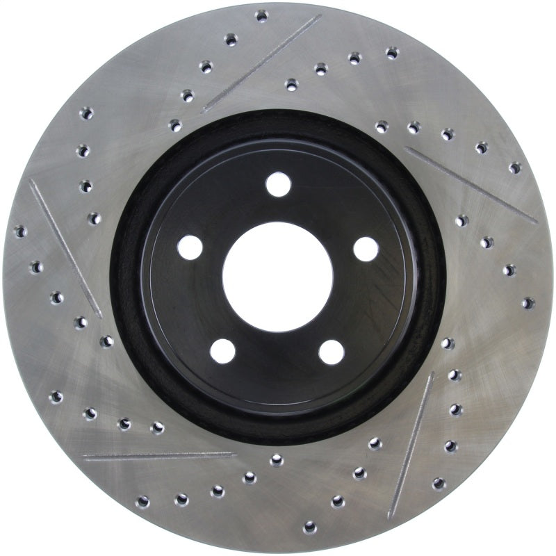 Stoptech 127.65146R StopTech 14+ Ford Focus ST w/ 335mm Brakes Front Right Slotted & Drilled Rotor