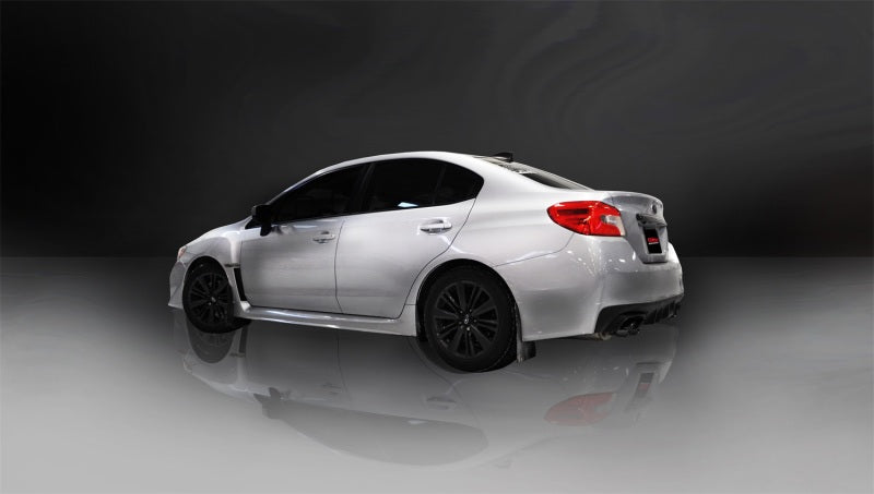 CORSA Performance 14857BLK Corsa 2015-2021 Subaru WRX Cat Back Exhaust Black Quad 3.5in Tips *Sport*