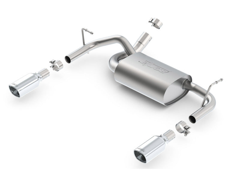 Borla 11834 12-16 Jeep Wrangler 3.6L AT/MT 4WD Single Split Rr Exit Touring Exhaust (rear section only)