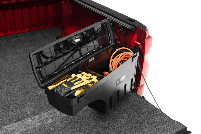 Undercover SC105P UnderCover 2020 Chevy Silverad 2500/3500 HD Passengers Side Swing Case - Black Smooth