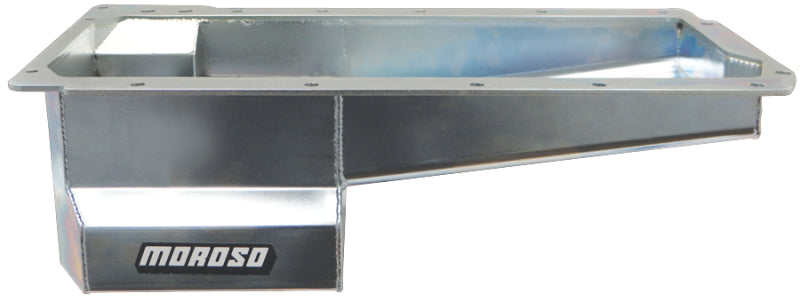 Moroso MOR20149 7qt Oil Pan - Steel GM LS Drag/Road Race