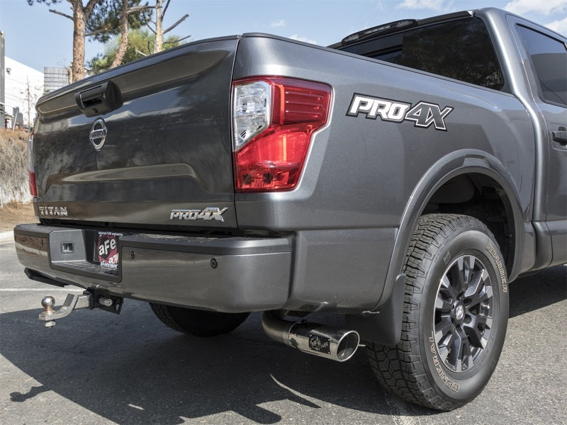 aFe 49-46125-P MACH Force-Xp 2-1/2in Cat-Back Exhaust System w/ Polished Tip 16-17 Nissan Titan XD V8 5.6L