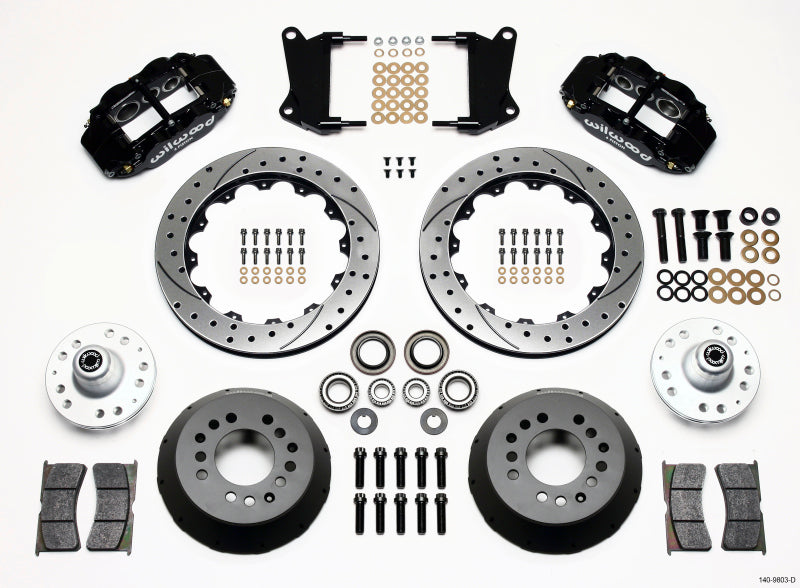 Wilwood WIL140-9803-D BB Front Kit Camaro Nova- Chevelle
