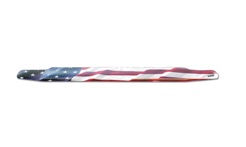 Stampede 3125-41 2000-2005 Ford Excursion Vigilante Premium Hood Protector - Flag