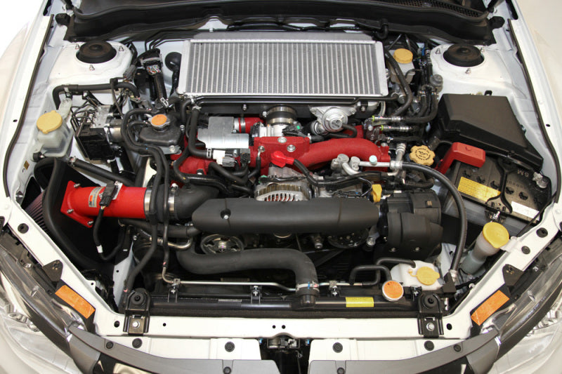 K&N Engineering 69-8005TWR K&N 08-11 WRX/STi 2.5L H4 Red Typhoon Short RAM Intake