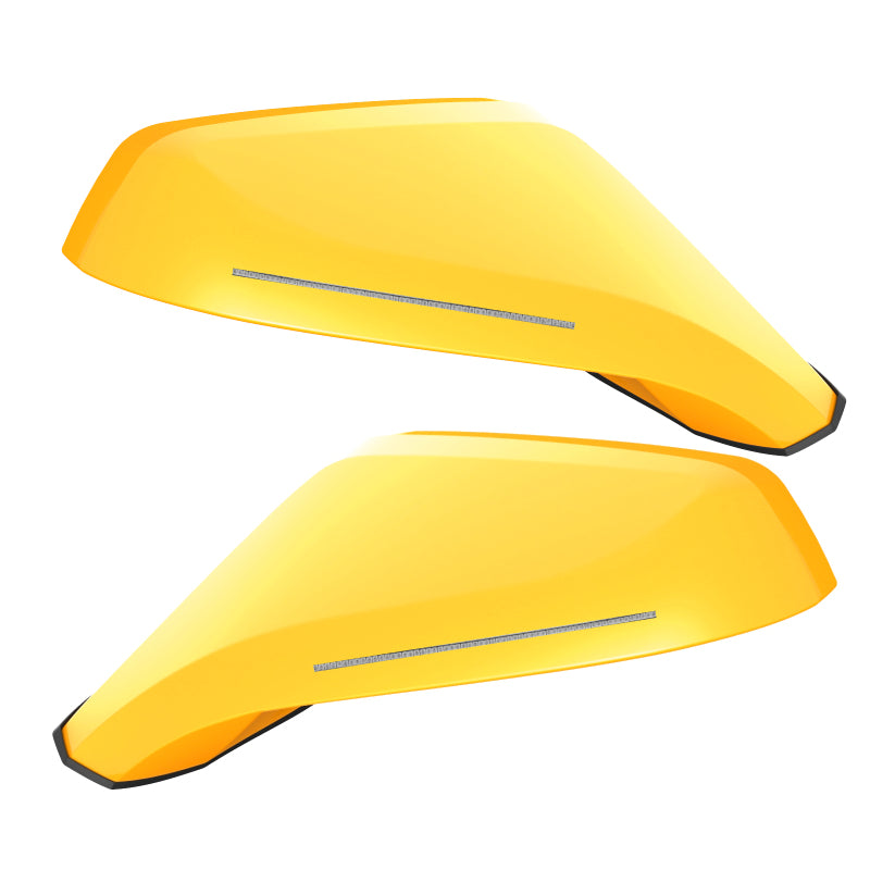ORACLE Lighting 3031-504 Oracle 10-15 Chevrolet Camaro Concept Side Mirrors - Rally Yellow (GCO)