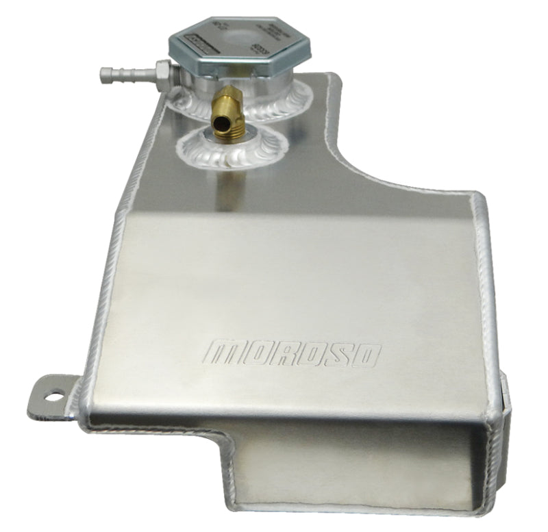 Moroso 63793 01-06 BMW E46 M3 Coolant Expansion Tank - Direct Bolt-In Replacement