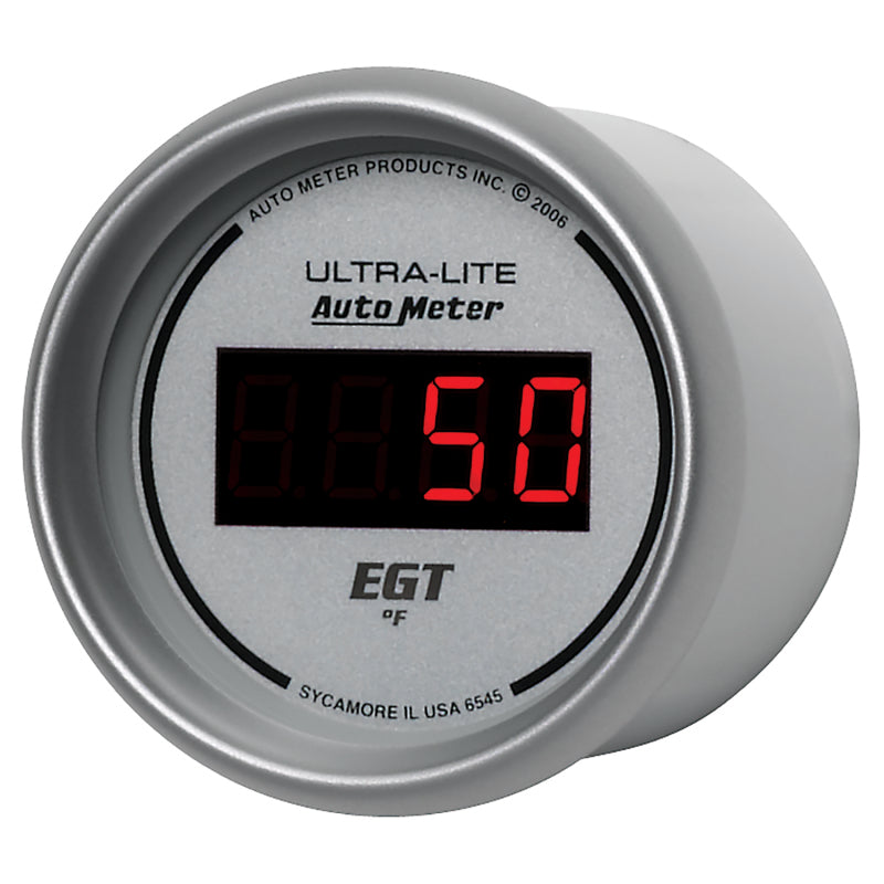 AutoMeter 6545 Autometer Ultra-Lite 52MM 0-2000 Degree Digital Pyrometer