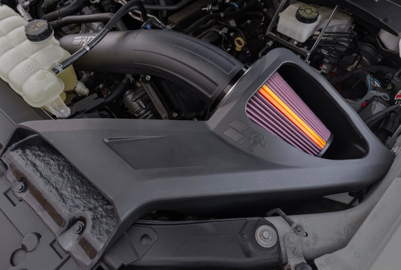 K&N Engineering 50-2591 K&N 15-20 Ford F150 V8-5.0 L Performance Air Intake System