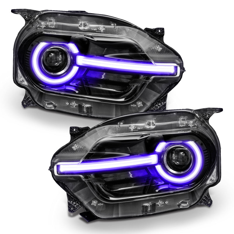 ORACLE Lighting 1454-504 Oracle 2021 Ford Bronco Sport RGB+W Headlight DRL + Halo - w/ Simple Controller SEE WARRANTY