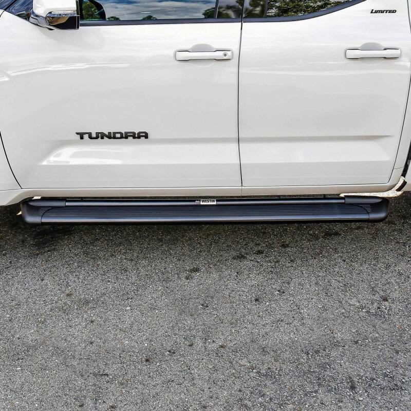 Westin 27-6135 Sure-Grip Aluminum Running Boards 79 in - Black