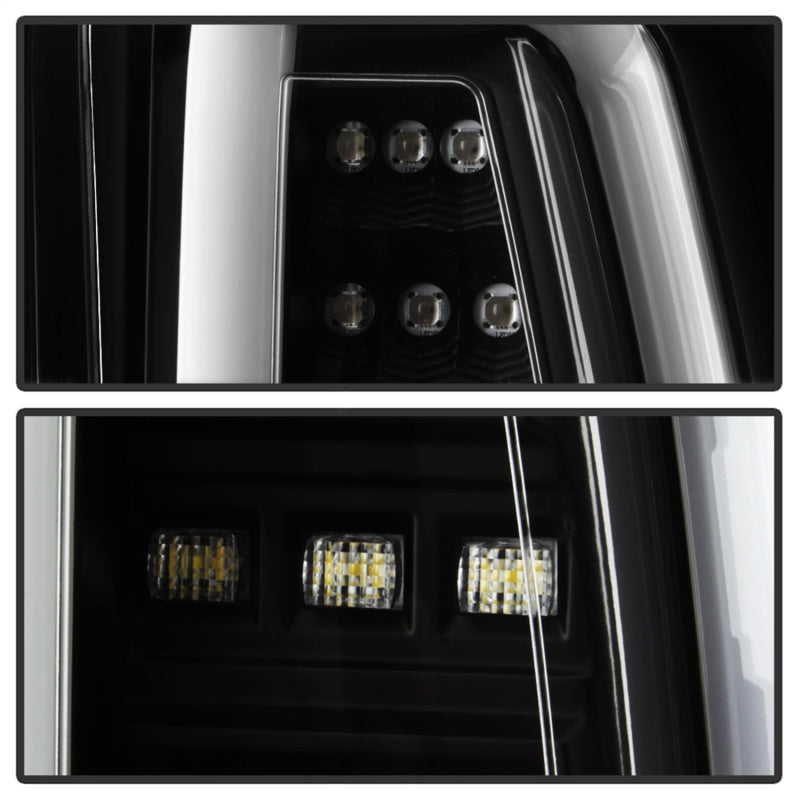 SPYDER 5085702 Spyder 15-17 GMC Yukon LED Tail Lights - Black (ALT-YD-GY15-LED-BK)