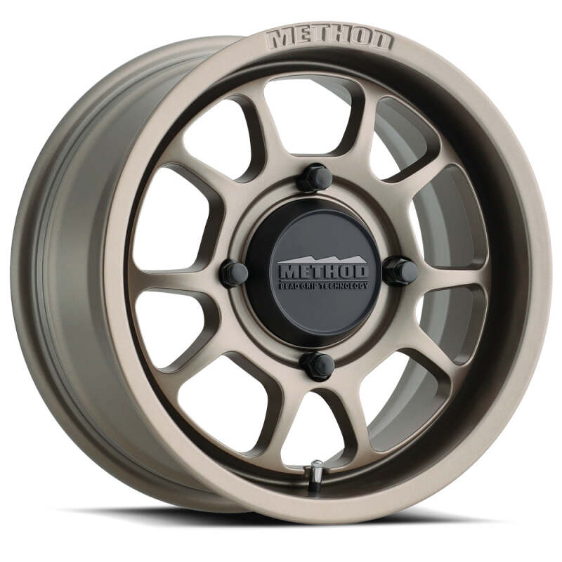 Method Wheels MR40957012452 Method MR409 Bead Grip 15x7 / 5+2/38mm Offset / 5x4.5 / 72 CB Steel Grey Wheel