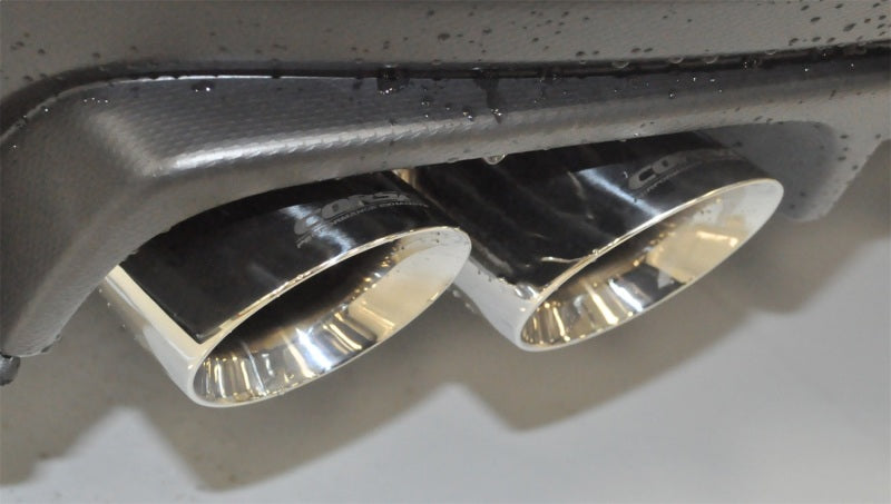 CORSA Performance 14857 Corsa 2015-2021 Subaru WRX Cat Back Exhaust Polished Quad 3.5in Tips Sport