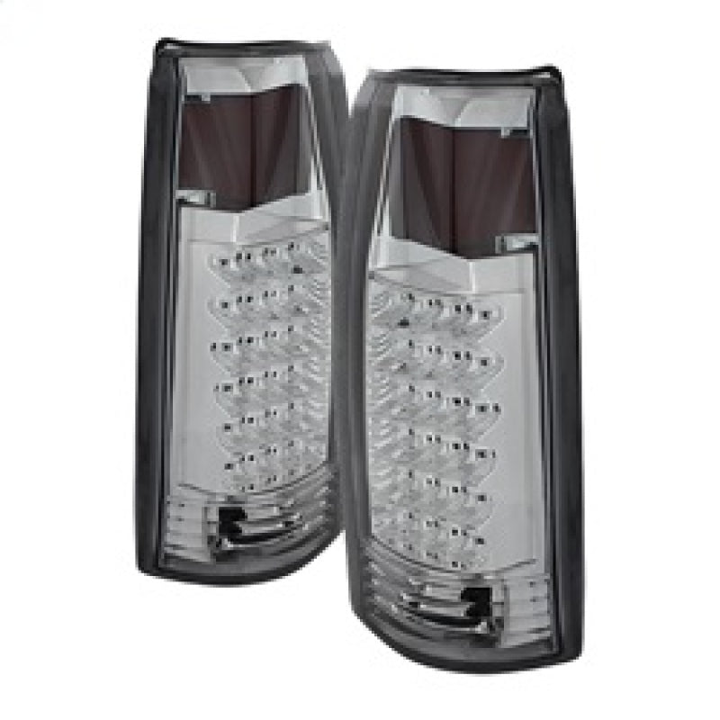 SPYDER 9022432 xTune Yukon Denali 99-00 LED Tail Lights Chrome ALT-JH-CCK88-LED-C