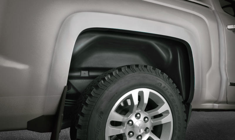 Husky Liners 79031 14-17 GMC Sierra Black Rear Wheel Well Guards