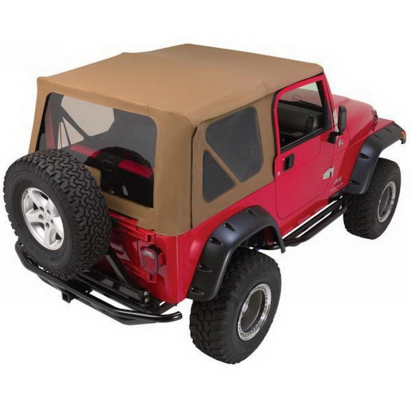 Rampage 68717 1997-2006 Jeep Wrangler(TJ) Complete Top - Spice Denim