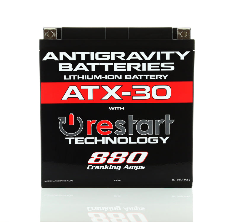 Antigravity Batteries AG-ATX30-RS Antigravity YTX30 Lithium Battery w/Re-Start