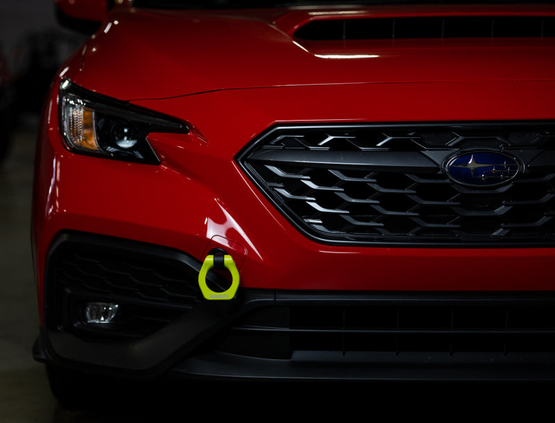 Mishimoto MMTH-WRX-22NY 2022+ Subaru WRX Front Tow Hook Neon Yellow
