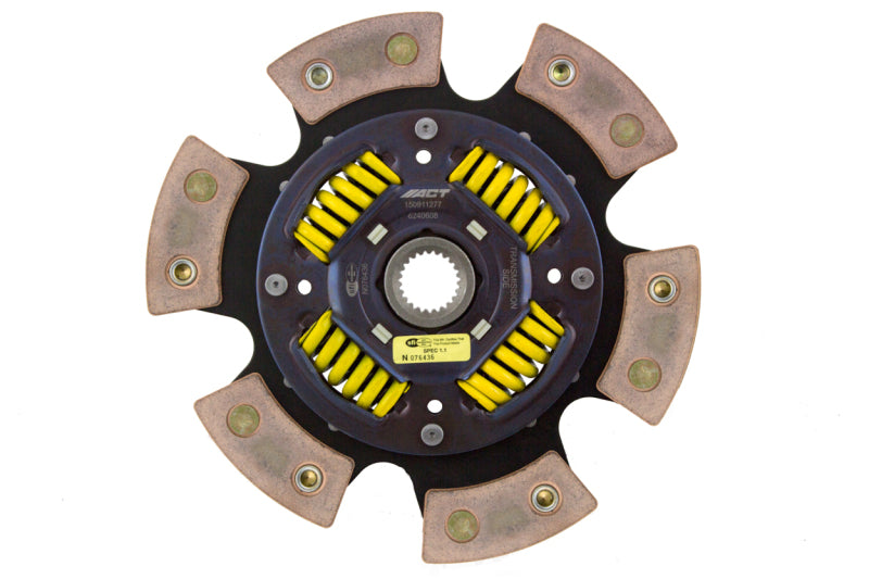 ACT 6240608 2003 Mitsubishi Lancer 6 Pad Sprung Race Disc
