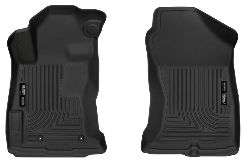 Husky Liners 52871 2018 Subaru Crosstrek Black Front Floor Liners