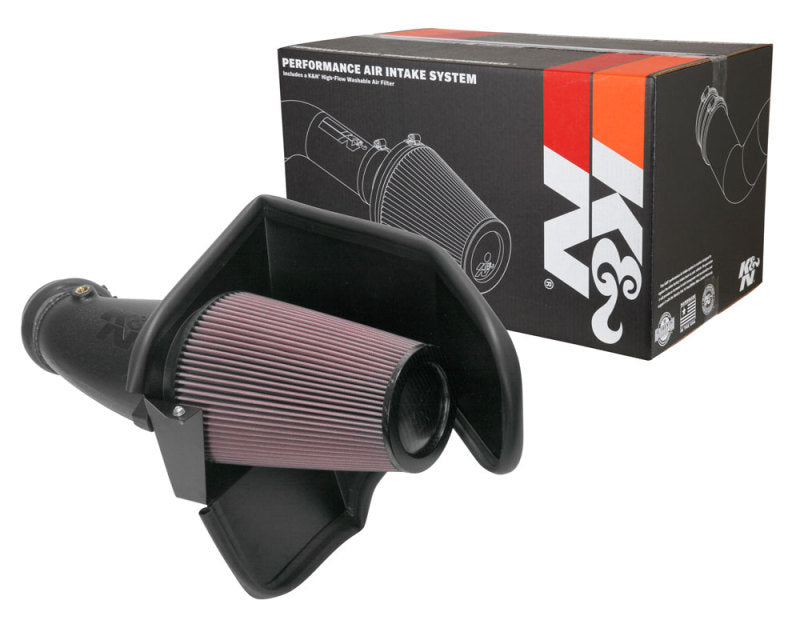 K&N Engineering 63-1577 K&N 2018 Dodge Challenger Demon V8-6.2L F/I AirCharger Performance Intake