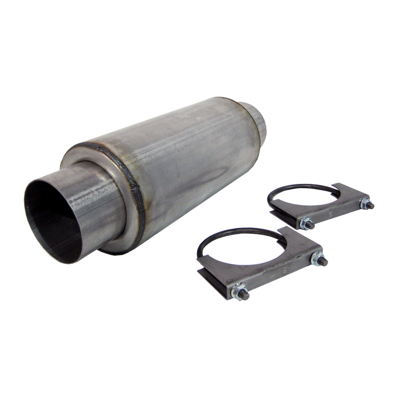 MBRP R2009 Universal Resonator 4 Inlet /Outlet 12 Body 18 Overall Aluminized