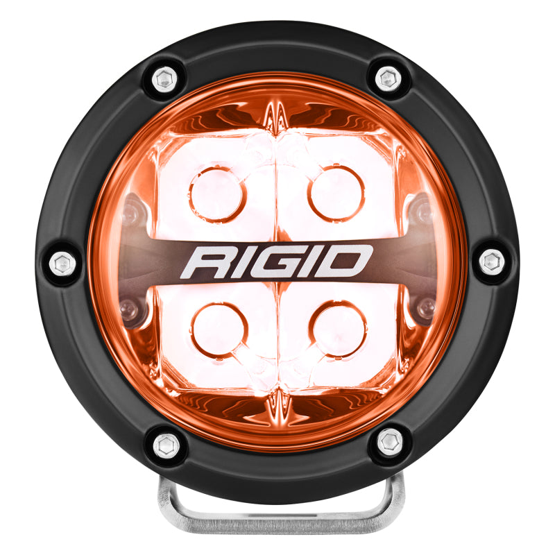 Rigid Industries 36402 360-Series 4in LED Off-Road Spot Beam - RGBW (Pair)