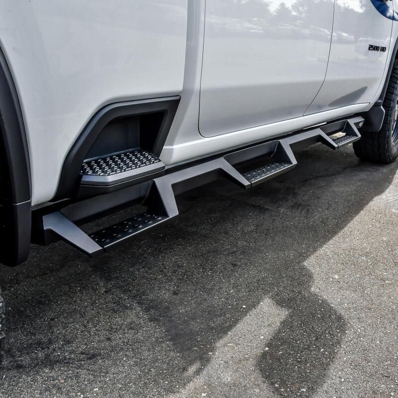 Westin 56-534765 2020 Chevy Silverado 2500/3500 Crew Cab (6.5ft Bed) HDX W2W Nerf Step Bars - Textured Black