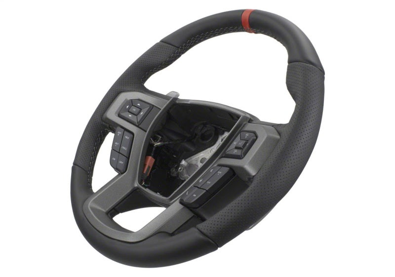 Ford Racing M-3600-F15RRD 15-18 F-150 Raptor Performance Steering Wheel Kit - Red Sightline