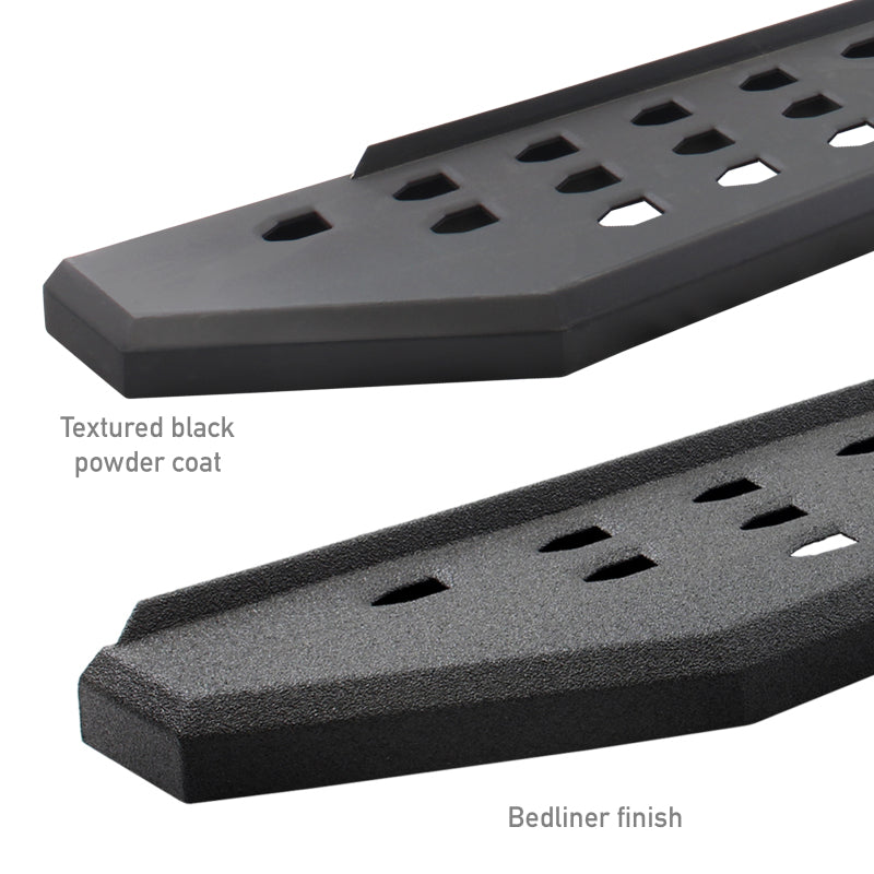 Go Rhino 69400080PC RB20 Running Boards - Tex Black - 80in
