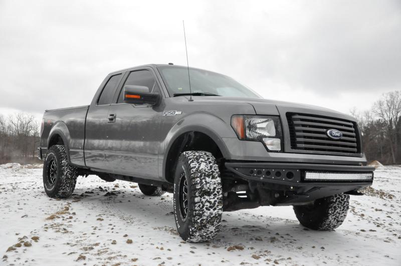 DV8 Offroad FBFF1-04 09-14 Ford F-150 Baja Style Front Bumper